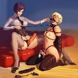 Cuckold loving femdom latex (Femdom Latex chastity (captions, pictures, gifs)