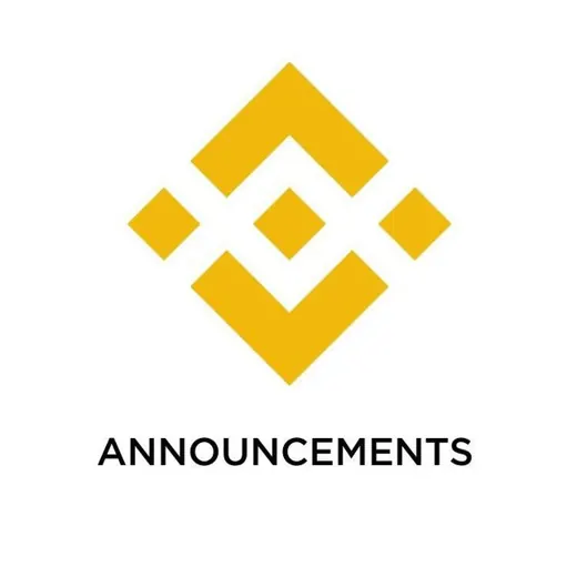 Binance Announcements — Криптовалюта Telegram