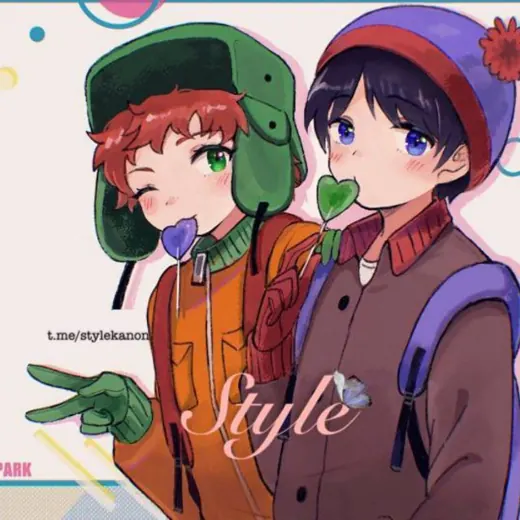 Style South Park!/ Stan Marsh × Kyle Broflovski — Для Взрослых Telegram