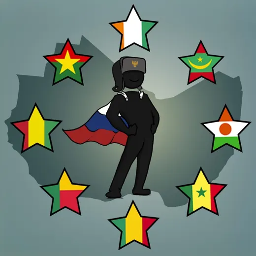 Тут была французская Западная Африка — Военкоры Telegram
