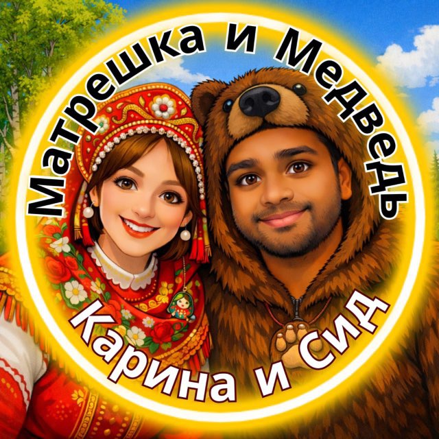 Матрешка и Медведь